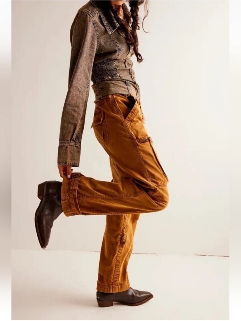We The Free Can't Compare Slouch Pants Size Large - Picture 3 of 16